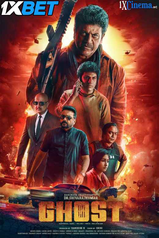 Watch Ghost (2023) Full Movie in Hindi Dubbed Online